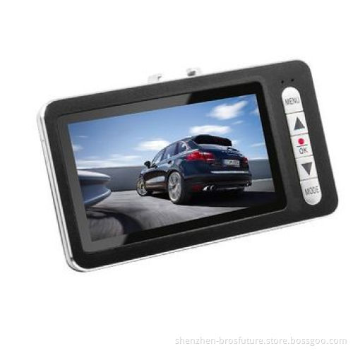 Car DVR HD720p 2.7" screen, 120 degree viewing angle G sensor, SOS & parking surveillance